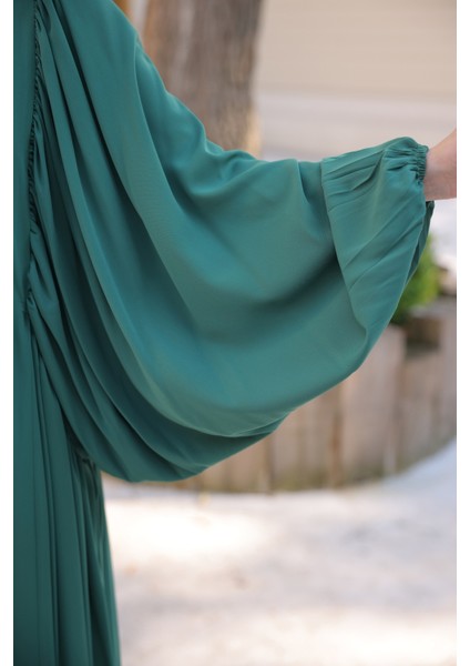 Firuze Elbise 8008 Yeşil