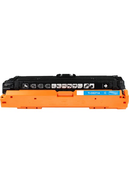 Hp CE741A Mavi Muadil Toner 650A Cy CE271A CE341A CP5220 CP5225 M750 M775