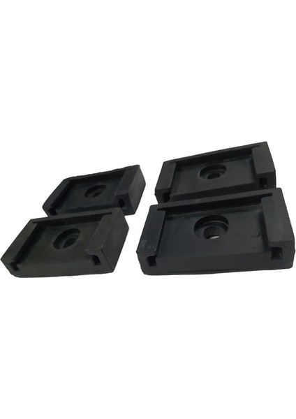 Klima Konsol Takoz Titreşim Önleyici 4'lü Dikdörtgen 8cm*4cm*2cm Dış Ünite Ayak Takozu