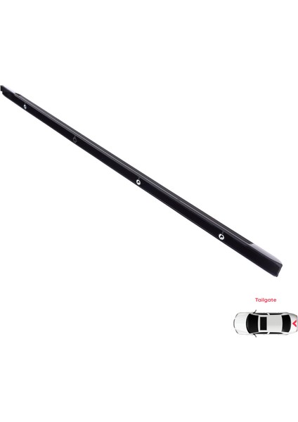 BDP1448 Mercedes 190 190E 190D W201 1982-1993 A2017580202 Için Arka Bagaj Kapağı Kapak Tutucu Çıtası