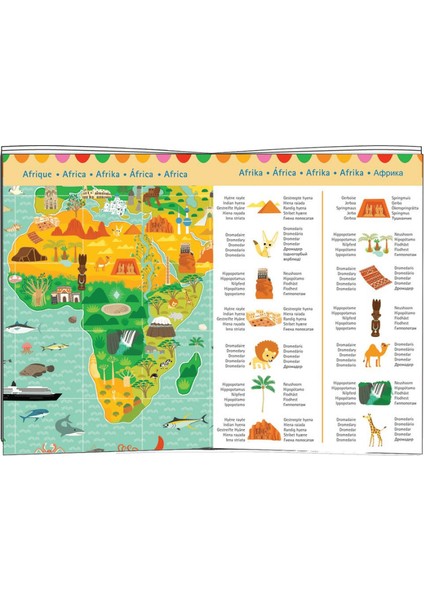 Klasik Puzzle 200 Parça - Around The World fırsatları