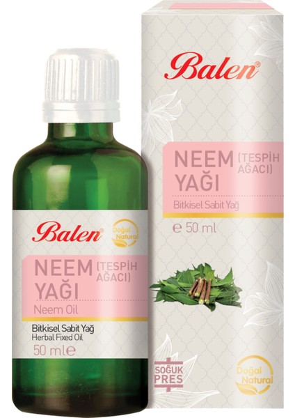 Tespih Ağacı Yağı (Neem Yağı) 50 Ml