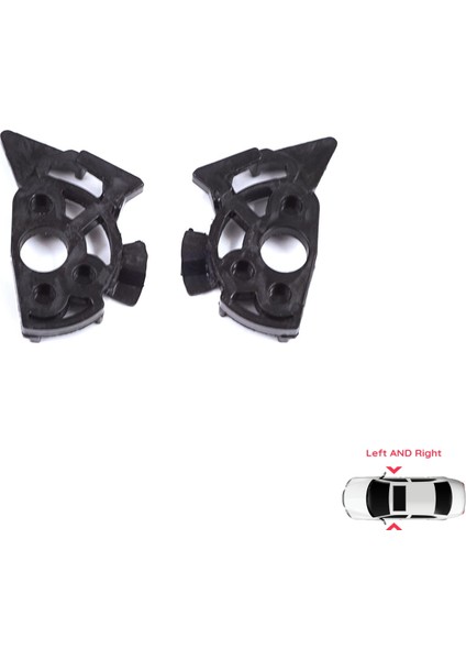 BDP1451 Mercedes S Class W222 V222 X222 C Class W205 Için Sağ Sol Kapı Kilit Tamir Plastik Klipsi