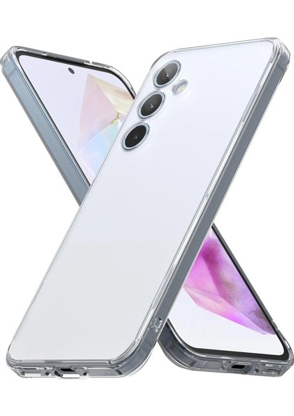 Samsung Galaxy A36 Kılıf Süper Silikon Şeffaf