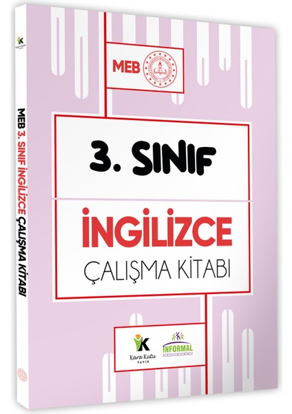 2025 Meb Ödm Ilkokul 3.sınıf Ingilizce Çalışma Kitabı Alıştırmalı/etkinlikli Soru Bankası(A4 Renkli)