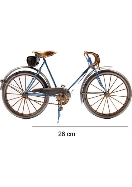 Koleksiyon Eskitme Metal Bisiklet 28CM