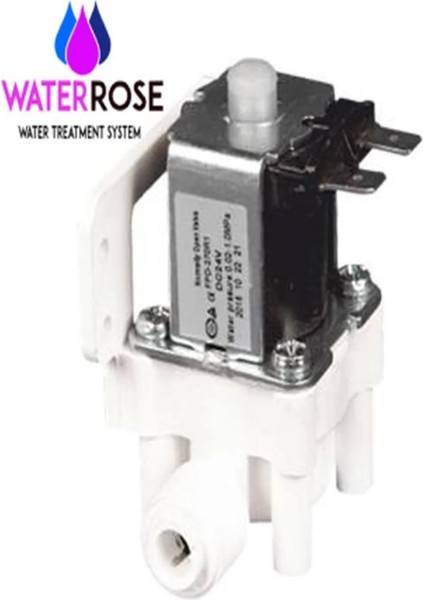 Su Arıtma Cıhazı Selenoid Valf 6 mm Hortum Quıck Bağlantılı 24 V Dc