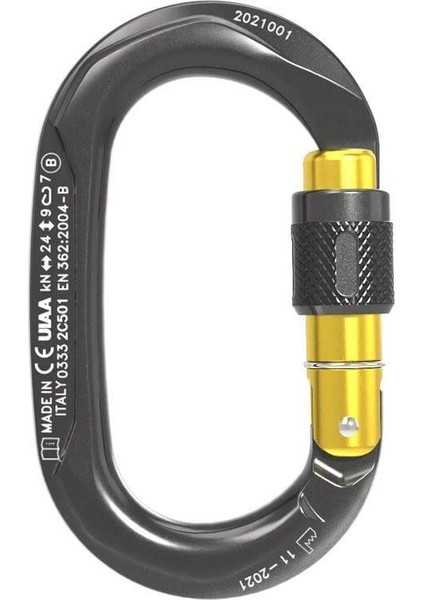 Ct Celık Oval Grı/sarı Karabına