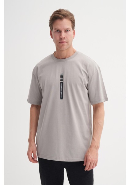 4092 Erkek Bisiklet Yaka T-Shirt