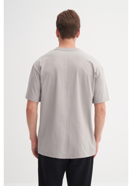 4092 Erkek Bisiklet Yaka T-Shirt