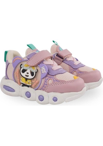 Pudra Kız Çocuk Sneaker Peter Bebe