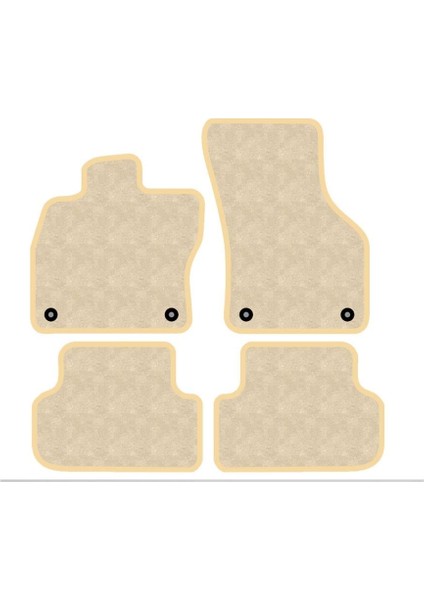 Ford S-Max 2006-2014 Lüks Halı Paspas Seti Bej