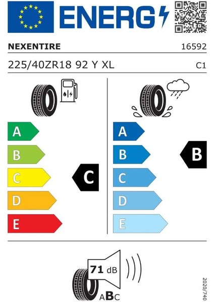 225/40R18 92Y Xl N Fera Prımus Oto Yaz 2025