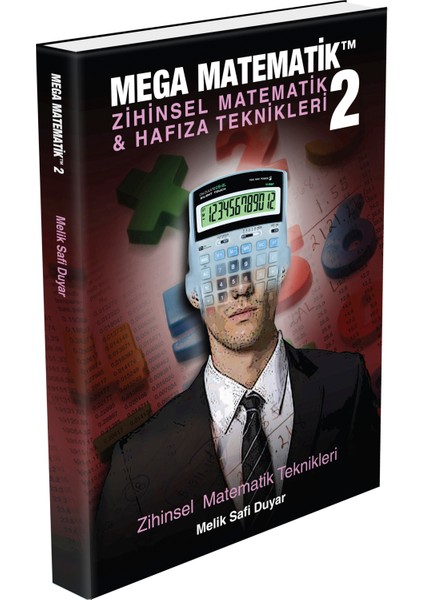 Mega Matematik - Zihinsel Matematik ve Hafıza Teknikleri Seti - 3 Kitap ve Online Egzersiz Platformu
