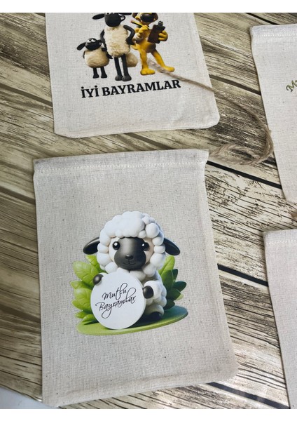 6 Lı Bayram Harçlık Kesesi 13X15 cm Hambez modelleri