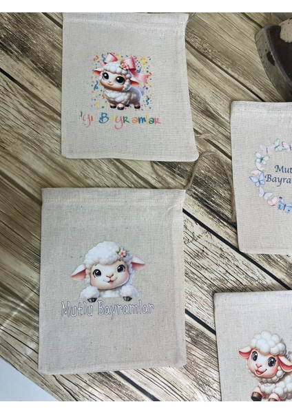 6 Lı Bayram Harçlık Kesesi 13X15 cm Hambez modelleri