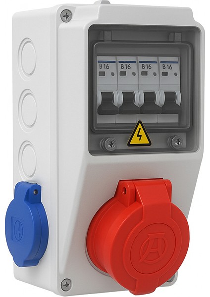 11KW Elektrikli Araç Şarj Istasyonları Için Kombinasyon Kutusu