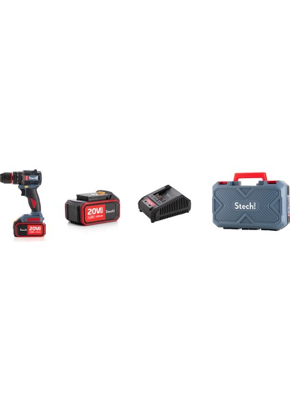 2*4,0 Ah Akülü Darbeli Matkap SX22
