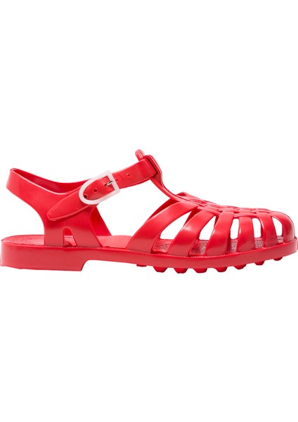 Sun Carmin - Kırmızı Kadın Sandalet