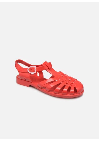 Sun Carmin - Kırmızı Kadın Sandalet modelleri