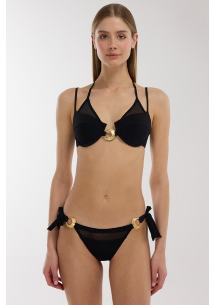 5712 Siyah Bikini Takımı