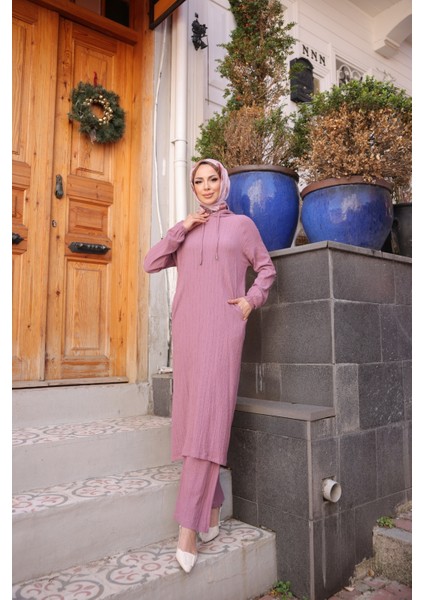 Ikili Takım (Kapişonlu ) & Pembe