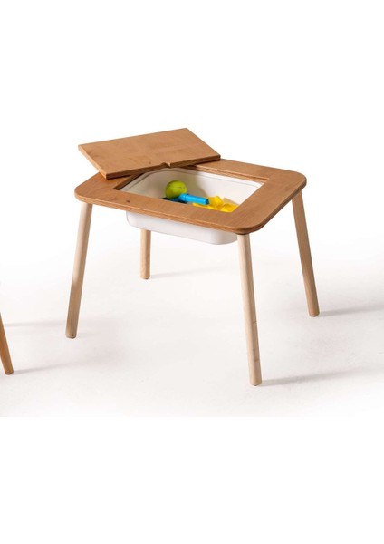 Montessori Mickey Sandalye ve Hazneli Aktivite Masası