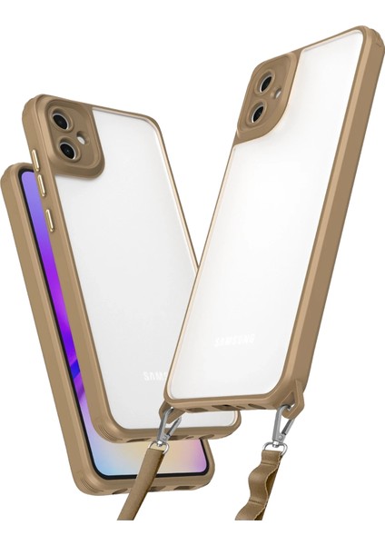 Samsung Galaxy A06 Kılıf Penta Silikon Kılıf - Çöl Titanyum Nrmsa