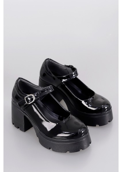 Msn 903 Yüksek Topuklu Toka Detaylı Loafer fiyatları