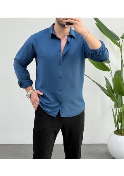 Erkek Lyocell Vücut Isısını Ayarlayabilen Terlemeyi Azaltan Antibakteriyel Yeni Sezon Gömlek fiyatları