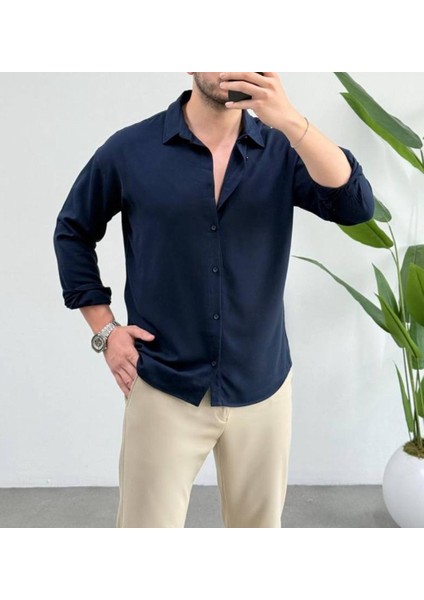 Erkek Lyocell Vücut Isısını Ayarlayabilen Terlemeyi Azaltan Antibakteriyel Yeni Sezon Gömlek fiyatları