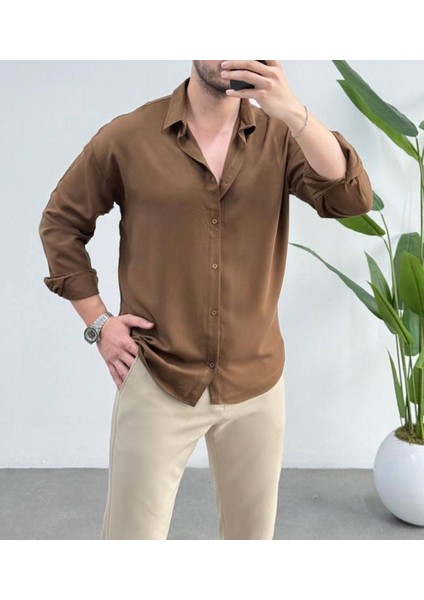 Erkek Lyocell Vücut Isısını Ayarlayabilen Terlemeyi Azaltan Antibakteriyel Yeni Sezon Gömlek fiyatları