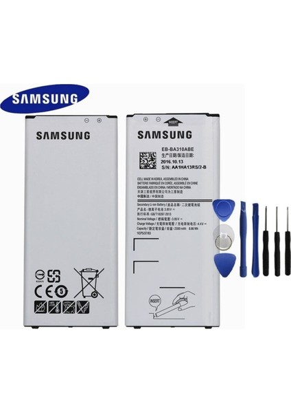 Samsung A3 A310 Pil Batarya EB-BA310ABE Tamir Seti Senalstore