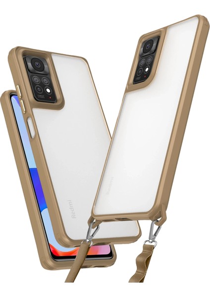 Xiaomi Redmi Note 11 Pro Kılıf Penta Silikon Kılıf - Çöl Titanyum Nrmsa
