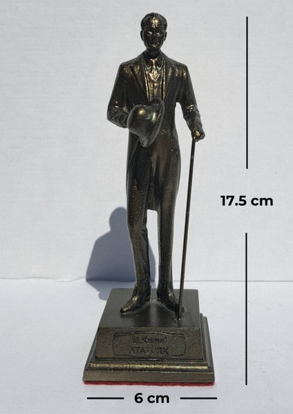 Şapkalı Atatürk Heykeli Biblo - Küçük Boy (17 cm) fiyatları
