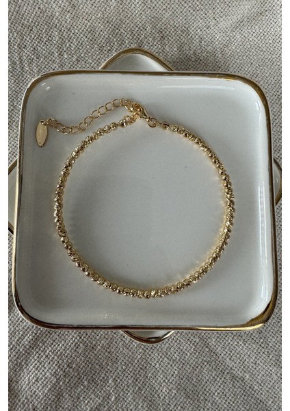 4mm Döküm Su Yolu Bileklik 18CM