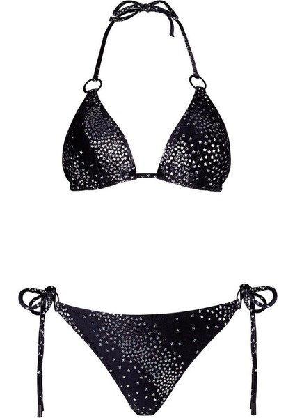 5624 Siyah Kadife Bikini Takımı fırsatları