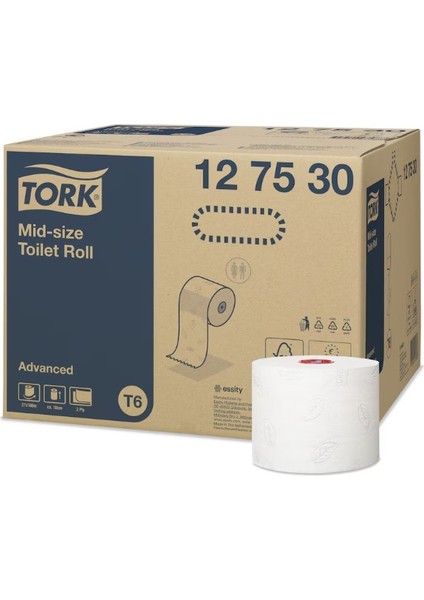 Çift Rulo Tuvalet Kağıdı Advanced - 127530