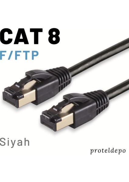 Irenıs Cat8 Kablo F/ftp Lszh Ethernet Network Lan Ağ Kablosu