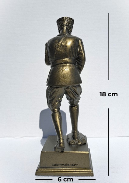 Büyük Taarruz Atatürk Heykeli Biblo - Küçük Boy (18 cm)