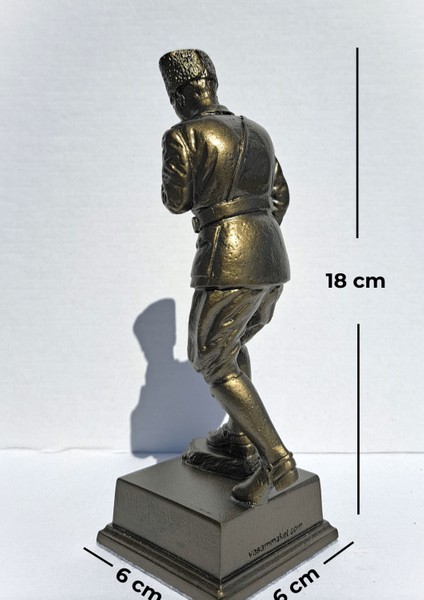 Büyük Taarruz Atatürk Heykeli Biblo - Küçük Boy (18 cm)