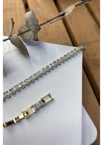 Kare Kesim Su Yolu Bileklik 17+2 cm Çelik fiyatları