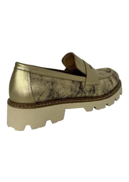94 5007 Kadın Hakiki Deri Loafer Ayakkabı modelleri