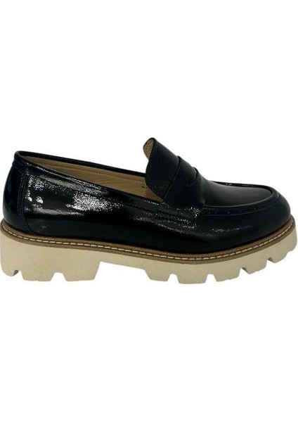94 5007 Kadın Hakiki Deri Loafer Ayakkabı