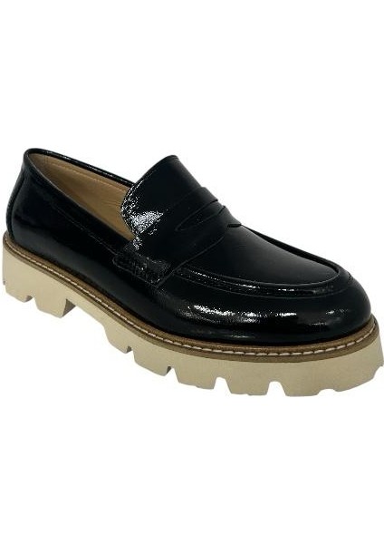 94 5007 Kadın Hakiki Deri Loafer Ayakkabı