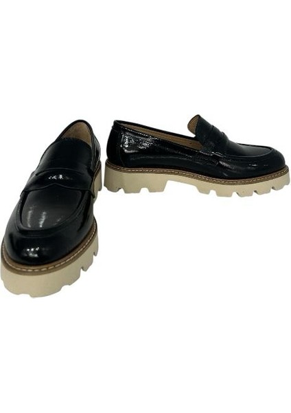 94 5007 Kadın Hakiki Deri Loafer Ayakkabı
