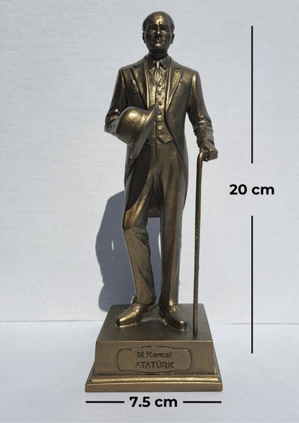 Şapkalı Atatürk Heykeli Biblo - Küçük Boy (20 cm) fiyatları