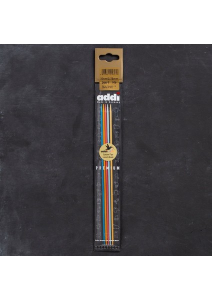 Addi Colibri 2,75 mm 20 cm Renkli Çorap Şişi - 204-7