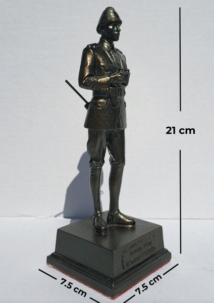 Kurmay Albay Atatürk Heykeli Biblo - Büyük Boy (21 cm) modelleri
