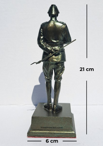 Kurmay Albay Atatürk Heykeli Biblo - Büyük Boy (21 cm)